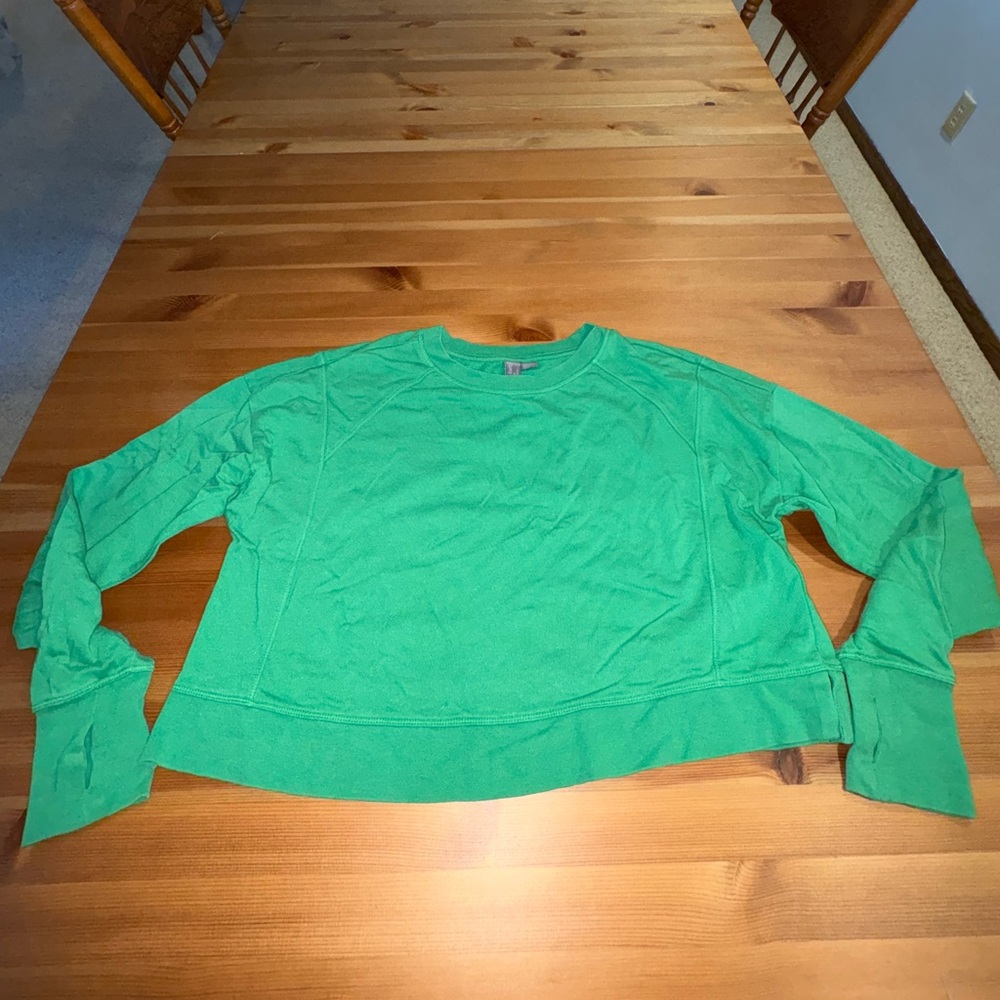 Sweaty Betty Green Sweatshirt